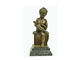 Statues à la maison de fonte d'antiquité de décoration/statues en bronze de cru