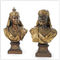 Statues adaptées aux besoins du client de fonte d'antiquité d'art populaire/statues jardin de bronze