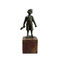 Métiers antiques de statues de fonte d'enfants en bronze classiques pour la décoration à la maison